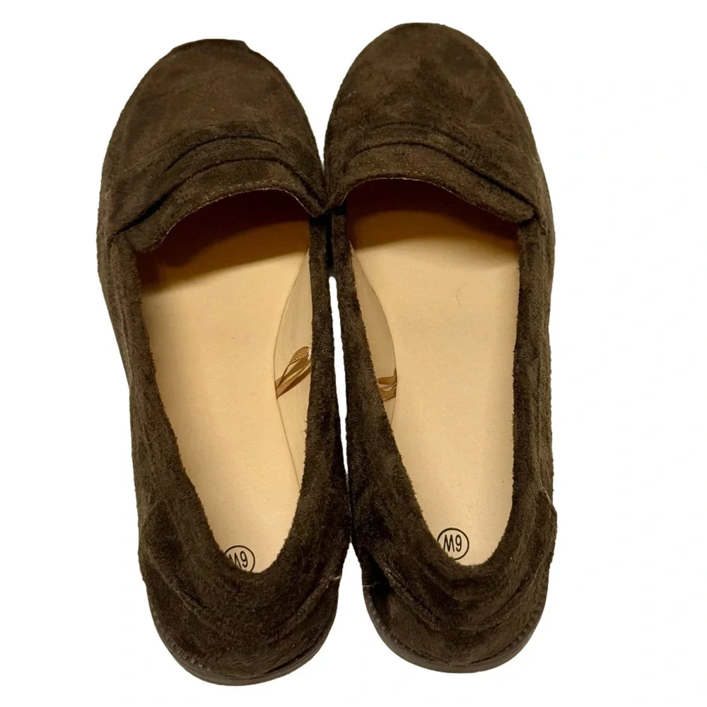 Chic Brown Casual Ladies Loafers